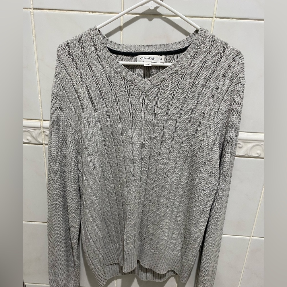Cable Knit Calvin Klein Men’s Sweater